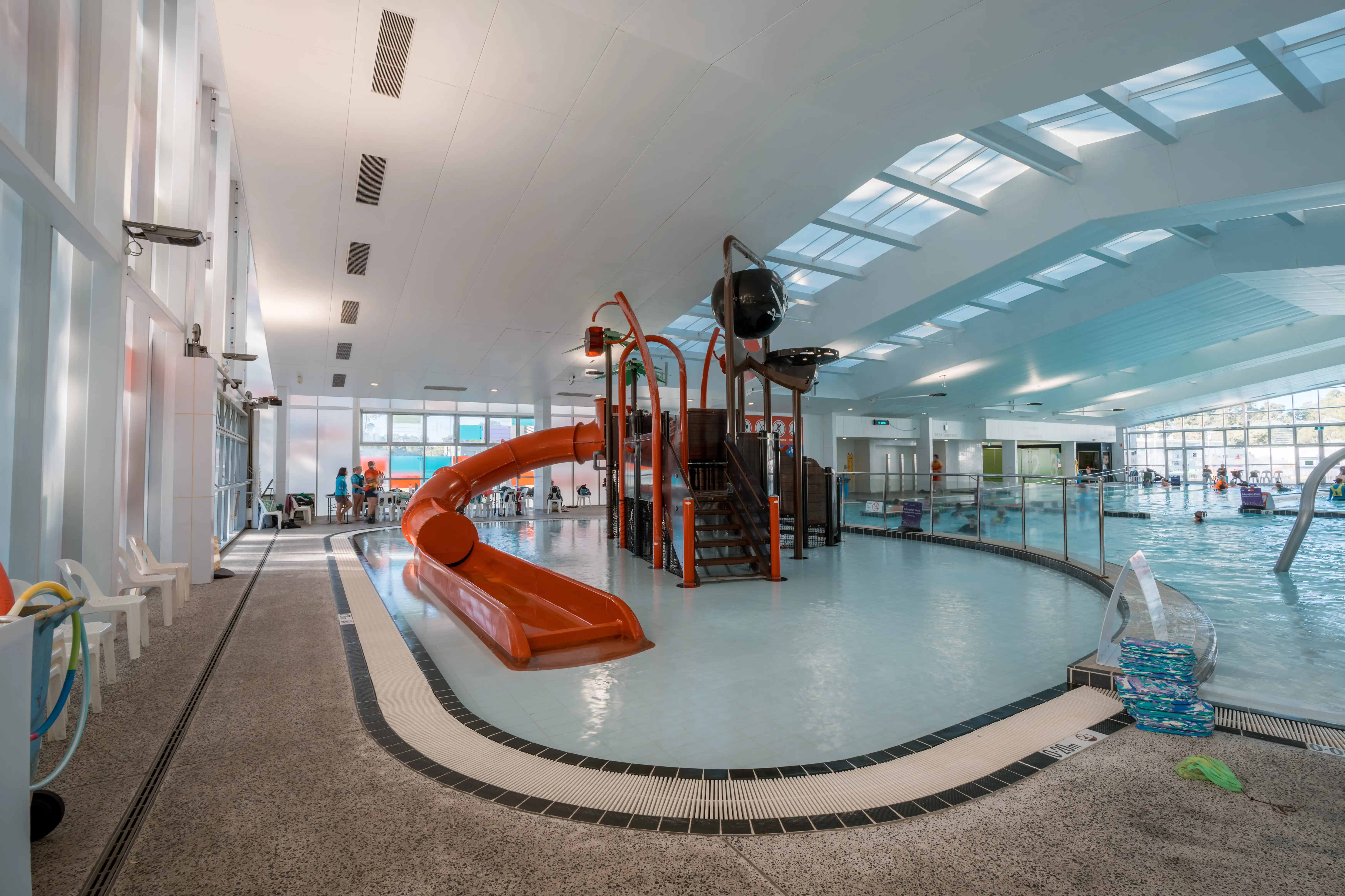Pirate ship playground indoor.